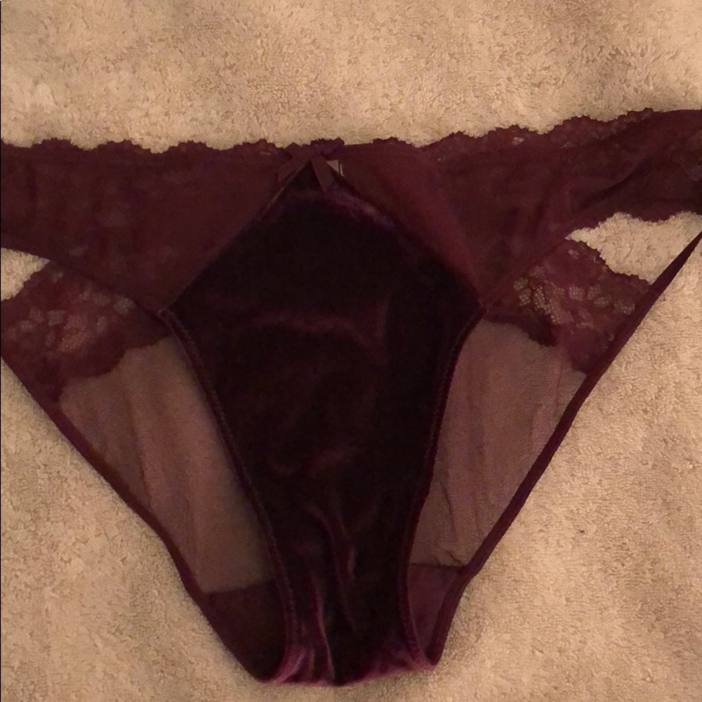 Sexy velvet panty